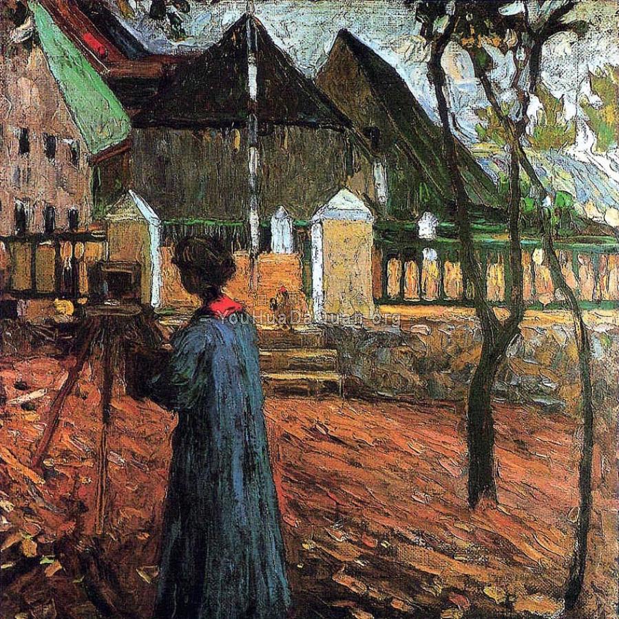 Gabriele Munter Painting - 瓦西里·康丁斯基